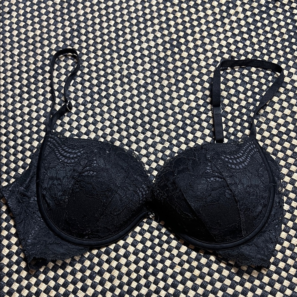 Victoria's Secret Black Lace Bra